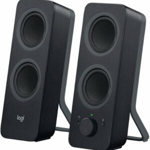 Logitech - Z207 2.0 Bluetooth Stereo Computer Speakers - Black