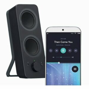 Logitech - Z207 2.0 Bluetooth Stereo Computer Speakers - Black