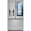 LG - 26 Cu. Ft. French Door-in-Door Smart Refrigerator with Dual Ice Maker - Stainless Steel