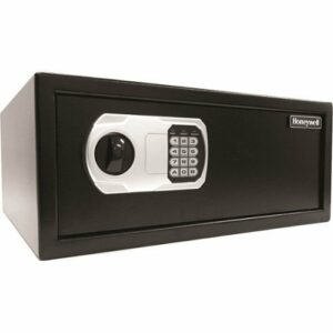 Honeywell - 1.14 Cu. Ft. Security Safe with Electronic Lock - Black