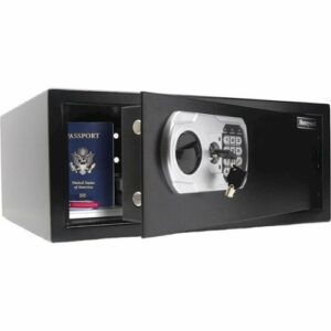 Honeywell - 1.14 Cu. Ft. Security Safe with Electronic Lock - Black