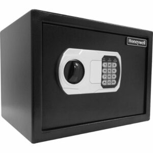 Honeywell - 0.51 Cu. Ft. Security Safe with Electronic Lock - Black