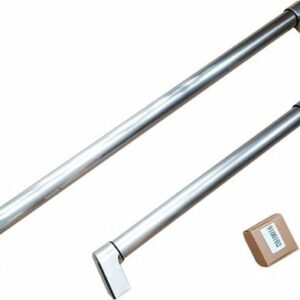 Bertazzoni - Master Series Handle Kit for 31" Bottom-Mount Refrigerator - Stainless Steel