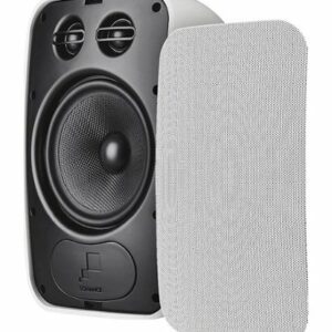 Sonance - MARINER 64 SST SINGLE SPEAKER - Mariner Series  6-1/2" 2-Way Single Stereo Outdoor Surface Mount Speaker (Each) - White