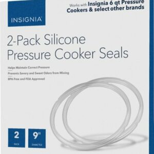 Insignia™ - Silicone Seal for Insignia Pressure Cookers (2-Pack)