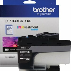 Brother - LC3033BKS XXL Super High-Yield INKvestment Tank Ink Cartridge - Black