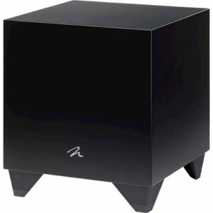 MartinLogan - Dynamo 800X 10" 600W Sealed, Powered Subwoofer, with Sub Control App and Wireless Ready - Satin Black