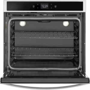 Whirlpool - 30" Built-In Single Electric Wall Oven - Stainless Steel