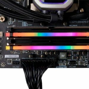 CORSAIR - Vengeance RGB PRO 16GB (2PK x 8GB) 3200MHz DDR4 C16 DIMM Desktop Memory - Black