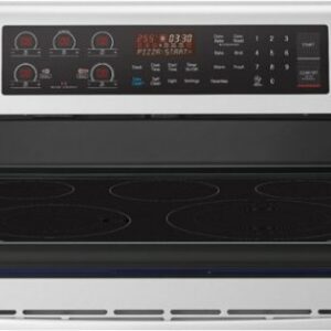 LG - 6.3 Cu. Ft. Freestanding Electric True Convection Range with EasyClean and SmartDiagnosis - Stainless Steel