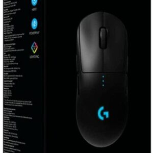 Logitech - G PRO Lightweight Wireless Optical Ambidextrous Gaming Mouse with RGB Lighting - Black