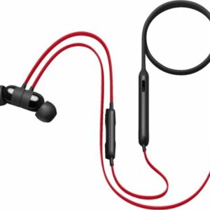 Geek Squad Certified Refurbished BeatsX Earphones - The Beats Decade Collection - Defiant Black-Red