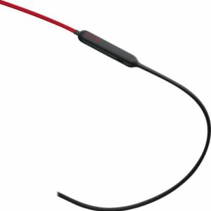 Geek Squad Certified Refurbished BeatsX Earphones - The Beats Decade Collection - Defiant Black-Red