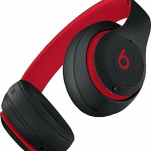 Geek Squad Certified Refurbished Beats Studio³ Wireless Noise Cancelling Headphones - The Beats Decade Collection - Defiant Black-Red