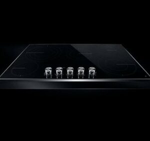 JennAir - 36" Electric Cooktop - Black