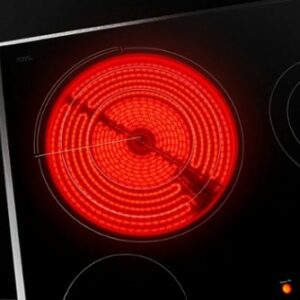 JennAir - 36" Electric Cooktop - Black