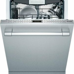 Thermador - Sapphire 24" Top Control Smart Built-In Stainless Steel Tub Dishwasher, 42 dBA - Stainless Steel