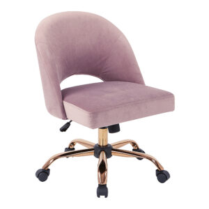 OSP Home Furnishings - Lula Office Chair - Purple