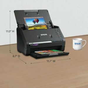 Epson - FastFoto FF-680W Wireless High-speed Photo Scanning System - Black