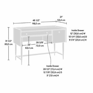 Sauder - Harvey Park Desk - Grand Walnut