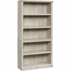 Sauder - Select 5-Shelf Bookcase - Chalked Chestnut