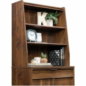 Sauder - Clifford Place Library Hutch - Grand Walnut