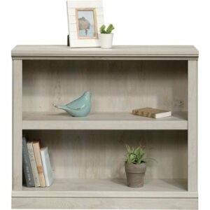 Sauder - Select 2-Shelf Bookcase - Chalked Chestnut