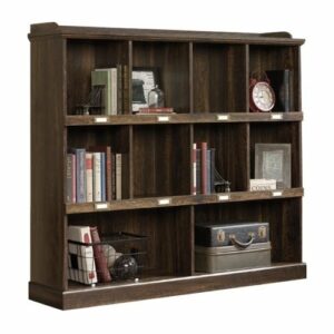 Sauder - Barrister Lane Collection 10-Shelf Bookcase - Iron Oak