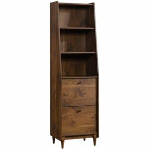 Sauder - Harvey Park Collection 2-Shelf Bookcase - Grand Walnut