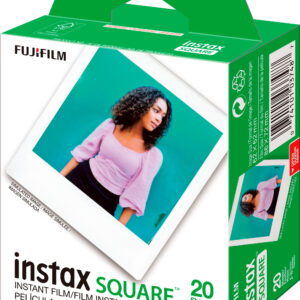 Fujifilm - INSTAX SQUARE Instant Film Twin Pack - White Frame