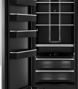 JennAir - 17 Cu. Ft. Built-In Refrigerator - Custom Panel Ready