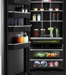 JennAir - 17 Cu. Ft. Built-In Refrigerator - Custom Panel Ready