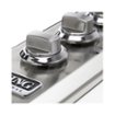 Viking - Control Knob Set for Professional 5 Series VICU53014BST - Stainless Steel