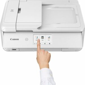 Canon - PIXMA TS9521C Wireless All-In-One Printer - White