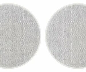 Sonance - VP8R REPLACEMENT GRILLE - Visual Performance 8" Round Replacement Grille (2-Pack) - Paintable White