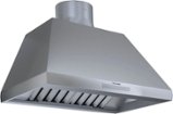 Thermador - PROFESSIONAL SERIES 36" Externally Vented Range Hood - Stainless Steel