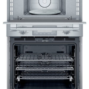 Thermador - Professional Series 30" Built-In Electric Convection Wall Oven with Built-In Microwave - Stainless Steel