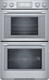 Thermador - Professional Series 30" Built-In Double Electric Steam and Convection Wall Oven - Stainless Steel