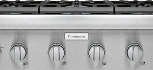 Thermador - Professional Series 36" Built-In Gas Cooktop with 6 Pedestal Star Burners - Stainless Steel