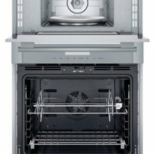 Thermador - Masterpiece Series 30" Built-In Electric Convection Wall Oven with Built-In Speed Microwave and Wifi - Stainless Steel