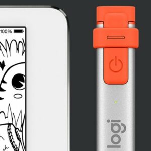 Logitech - Crayon Digital Pencil for All Apple iPads (2018 releases and later) - Orange