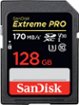 SanDisk - Extreme PRO 128GB SDXC UHS-I Memory Card