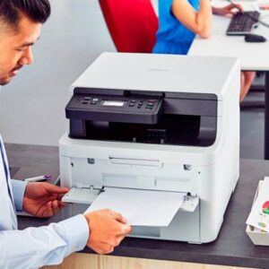 Brother - HL-L3290CDW Wireless Color All-In-One Laser Printer - White