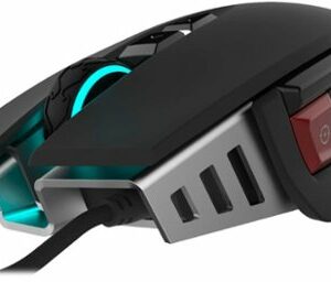 CORSAIR - M65 RGB Elite Tunable FPS Wired Optical Gaming Mouse with Adjustable Weights - Black