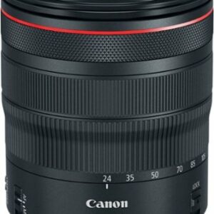 Canon - RF24-105mm F4 L IS USM Standard Zoom for EOS R-Series Cameras - Black