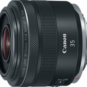 Canon - RF35mm F1.8 Macro IS STM Macro Lens for EOS R-Series Cameras - Black