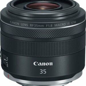 Canon - RF35mm F1.8 Macro IS STM Macro Lens for EOS R-Series Cameras - Black