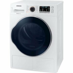 Samsung - 4.0 Cu. Ft. Stackable Electric Dryer with Ventless Heat Pump - White