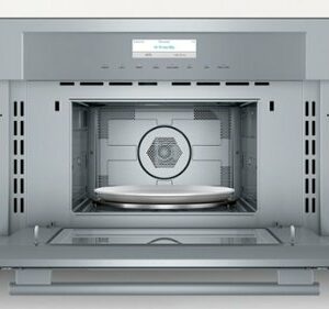 Thermador - Masterpiece Series 1.6 Cu. Ft. Convection Built-In Speed Microwave with Sensor Cooking and 1750W Grill Element - Stainless Steel