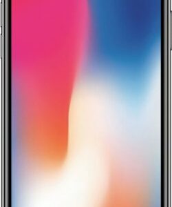 Apple - Geek Squad Certified Refurbished iPhone X 256GB - Space Gray (Sprint)